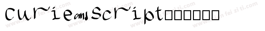 Curie Script字体转换